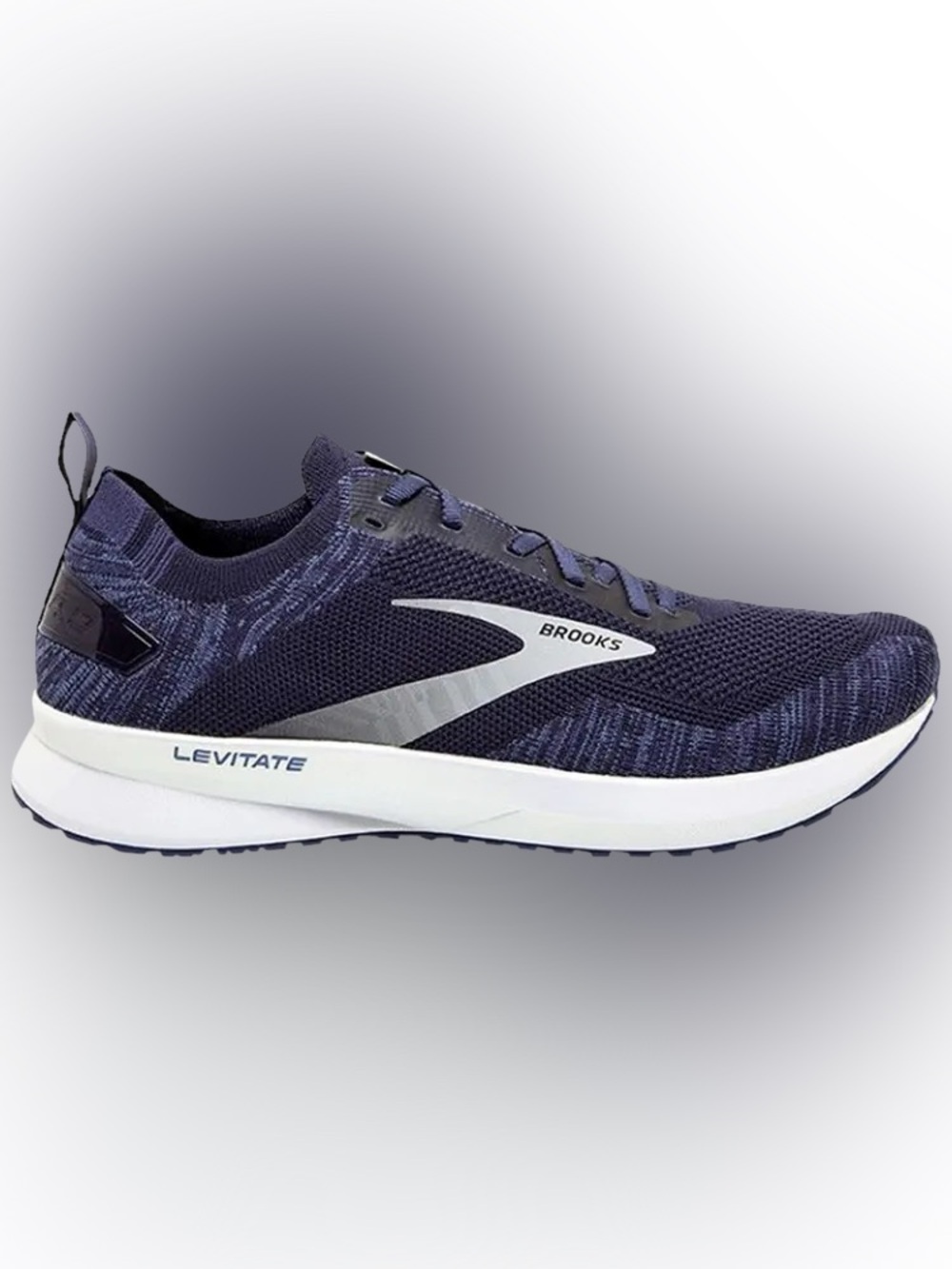 Brooks Levitate 4 Men's Running Shoes Size 12.5 Navy/Grey/White Med/D Mint!